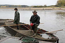 Výlov rybníka Žár 28. října 2011, Foto: Lubor Mrázek